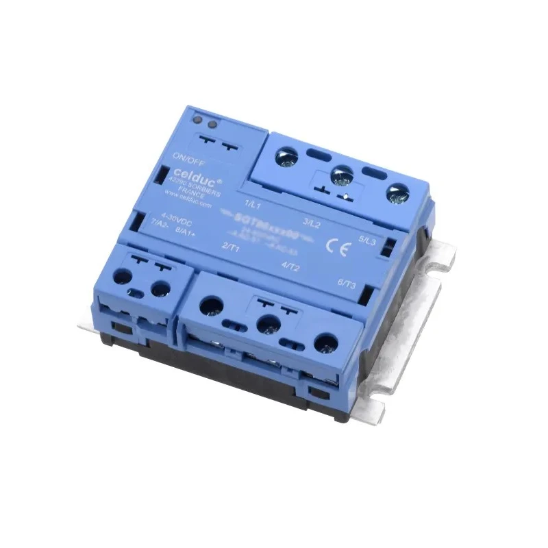 Celduc SGT 2G Series Solid State Relay Panel Mount, 75 A Load Current, 60 V AC Load, 280 V AC/DC Control SGT8879200
