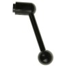 RS PRO Steel Tension Lever, Female Thread M10 x 17 mm Insert Length, 110 mm Length Black Oxide Finish 237-659