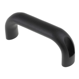 RS PRO Black Aluminium Arch Shape Handle 130mm Length, 53mm Height, 26mm Width 237-439