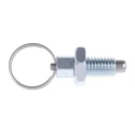 RS PRO Stainless Steel M8 Index Plunger, 16 mm Long 237-750