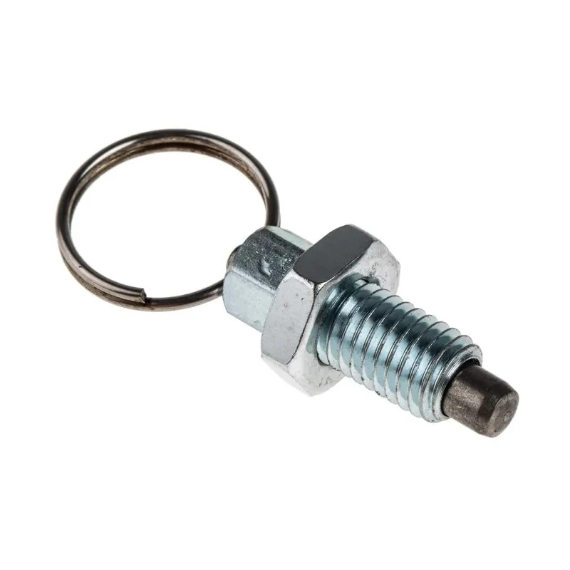 RS PRO Stainless Steel M10 Index Plunger, 20 mm Length 6 mm Ball Diameter 237-687