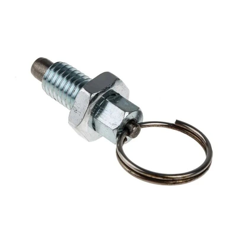 RS PRO Stainless Steel M10 Index Plunger, 20 mm Length 6 mm Ball Diameter 237-687
