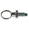 RS PRO Stainless Steel M10 Index Plunger, 20 mm Length 6 mm Ball Diameter 237-687