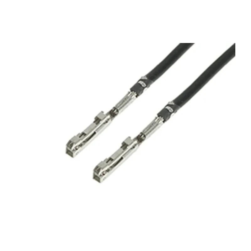 Molex SQUBA 1.8 Female Pre-Crimped Lead Cable 125V 225mm Black PVC Jacket 2177901123