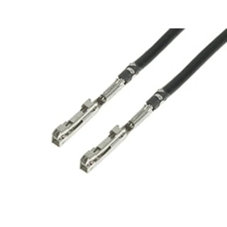 Molex Pre-Crimped Lead Cable SQUBA 1.8 Female Connector 125V 300mm Black Jacket 2177901124
