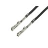 Molex SQUBA 1.8 Female Pre-Crimped Lead 125V, 75 mm Cable Length, Black PVC Jacket 2177901121