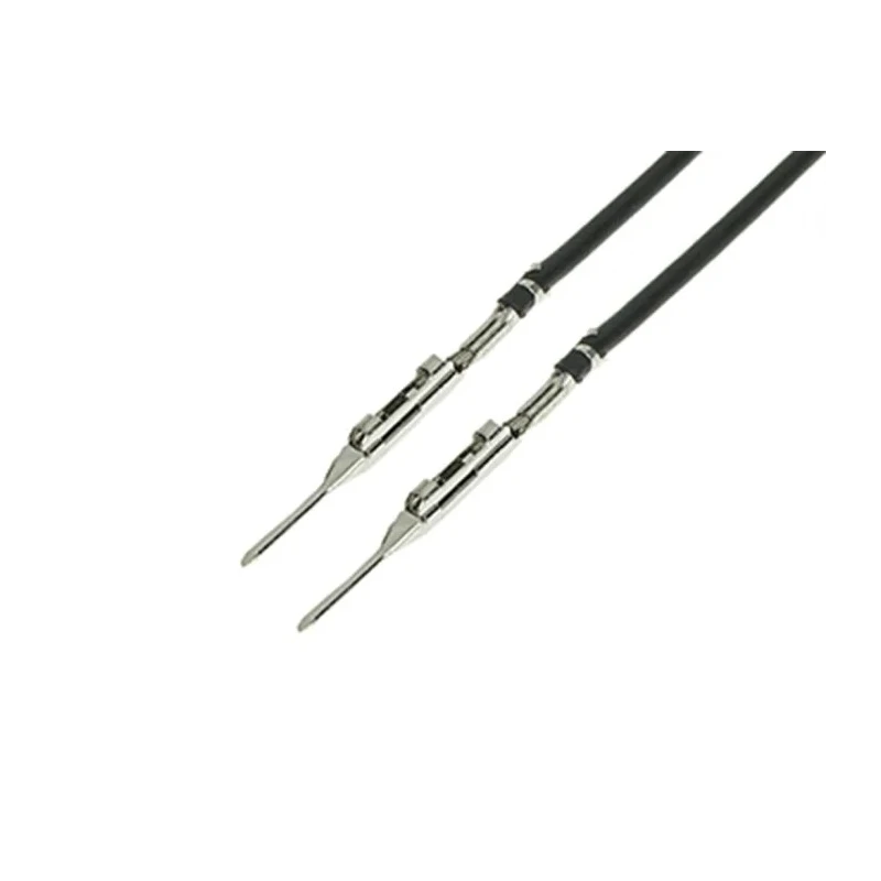 Molex Pre-Crimped Lead SQUBA 1.8 Male, 75 mm Cable Length, 125V Voltage, Black Jacket 2177921121