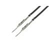 Molex Pre-Crimped Lead Cable 225 mm 125V Polyvinyl Chloride Jacket Black 2177921123