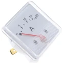 HOBUT Analogue Panel Ammeter 20 A DC, 48 mm Cutout Width, ±8% Moving Iron F3PAM