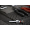 Facom Precision Screwdriver, Bi-Material Handle, Ceramic Blade, 1.3 mm Tip, 35 mm Blade Length, 117 mm Overall 84E.1.3X35