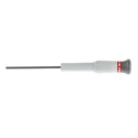 Facom Precision Screwdriver 2.5 mm Tip, 75 mm Blade, 168 mm Overall Length 84E.2.5X75