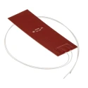 RS PRO Silicone Heater Mat 12V DC 7.5W Rectangle 50mm x 150mm 245-556