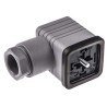 Hirschmann 3P+E DIN 43650 A Solenoid Valve Connector 16A 250V AC/DC 931952106 GDM 3011 grey