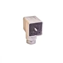 Hirschmann 3P+E DIN 43650 A Solenoid Valve Connector 16A 250V AC/DC 931952106 GDM 3011 grey