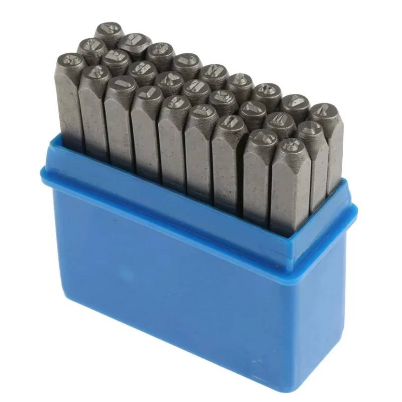 RS PRO 2.5 mm x 27 Piece Engraving Punch Set with Letters A to Z 251-722