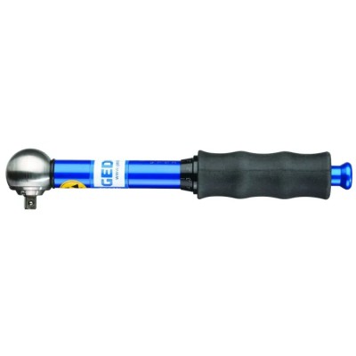 MHH Engineering Slipping Torque Wrench, 1 To 5 Nm Torque Range, 1/4 in Square Drive, Aluminium Finish 056020A30440