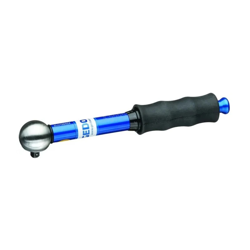 MHH Engineering Slipping Torque Wrench, 1 To 5 Nm Torque Range, 1/4 in Square Drive, Aluminium Finish 056020A30440