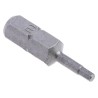 RS PRO Hex Screwdriver Bit Set, 0.25 mm Tip, Hex 2, 25 mm Overall Length, Chrome Vanadium Steel, 5-Piece 253-037