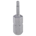 RS PRO Hex Screwdriver Bit Set, 0.25 mm Tip, Hex 2, 25 mm Overall Length, Chrome Vanadium Steel, 5-Piece 253-037