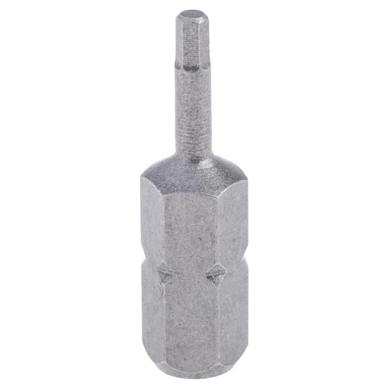 RS PRO Hex Screwdriver Bit Set, 0.25 mm Tip, Hex 2, 25 mm Overall Length, Chrome Vanadium Steel, 5-Piece 253-037