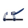 Eclipse 300 mm x 120 mm Quick Release Lever Clamp Aluminium Powder Coated Silver ELC120-12