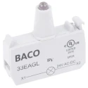 BACO BACO Series Light Block 24V Green Light LED Screw Terminal 33EAGL