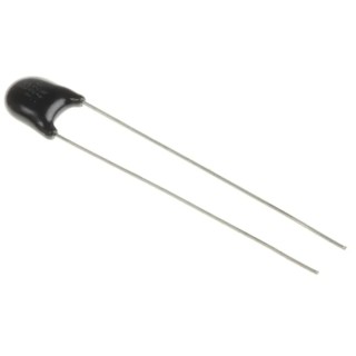 Panasonic V Surge Absorber, Varistor 22 V, Clamping Voltage 48 V, Capacitance 1.5 nF, 1 A, Through Hole Mount, ERZV05D220