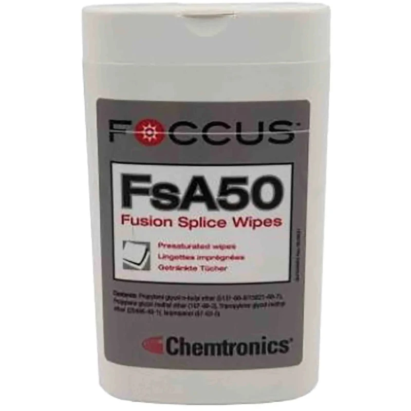 Chemtronics Fusion Splice Wipes Wipe for Cable Splices 90 x 110 mm FSA50