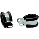 RS PRO Steel P-Clip 8 mm ID Black, Zinc Coating, 12.6 mm Width 226-8998