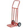RS PRO Light Duty Foldable Steel Sack Truck, 90 kg Load Capacity, 200 mm Wheels, Steel Frame and Load Plate 252-012