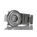 LAG Swivel Castor 150 kg Load Capacity 80 mm Polyamide Wheel Stainless Steel Frame 17227 FR HB
