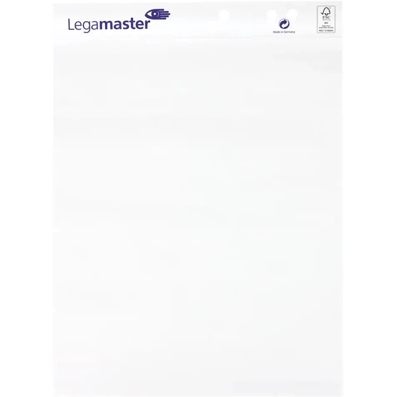 Legamaster Plain A1 Flip Chart Paper Pad 20 Sheets 98 x 65 cm 80 gsm 1560-00