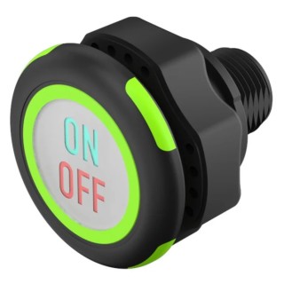EAO Capacitive Switch Latching NO Illuminated Red Green IO-Link Stainless Steel IP69K 32V 200mA 84-ASKS-C12-04A4