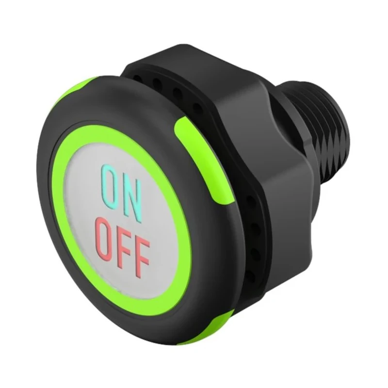 EAO Capacitive Switch Latching NO Illuminated Red Green IO-Link Stainless Steel IP69K 32V 200mA 84-ASKS-C12-04A4