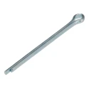 RS PRO 38.1 mm Bright Zinc Steel Split Pin, 2.4 mm Diameter 270-136
