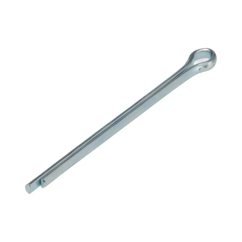 RS PRO 38.1 mm Bright Zinc Steel Split Pin, 2.4 mm Diameter 270-136