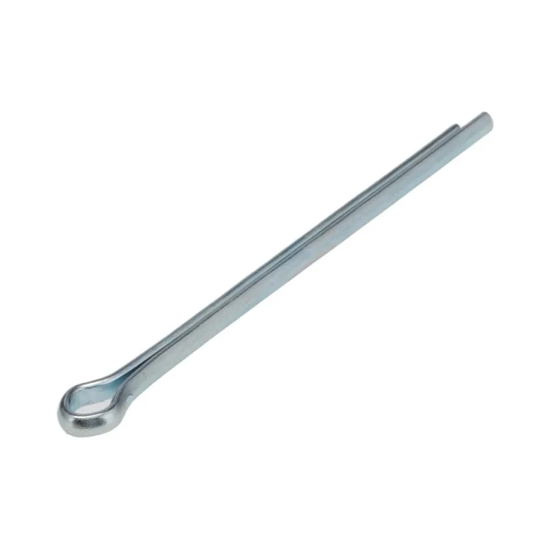 RS PRO 38.1 mm Bright Zinc Steel Split Pin, 2.4 mm Diameter 270-136