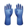 Showa Blue Nitrile Coated Hybrid Gloves Size 10 Cotton Flock Lining Chemical Resistant SHO707D