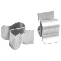 RS PRO Girder Cable Clip Stainless Steel Passivated Zinc Plated for 8-9mm Cable Diameter 4 mm Flange Thickness 277-086