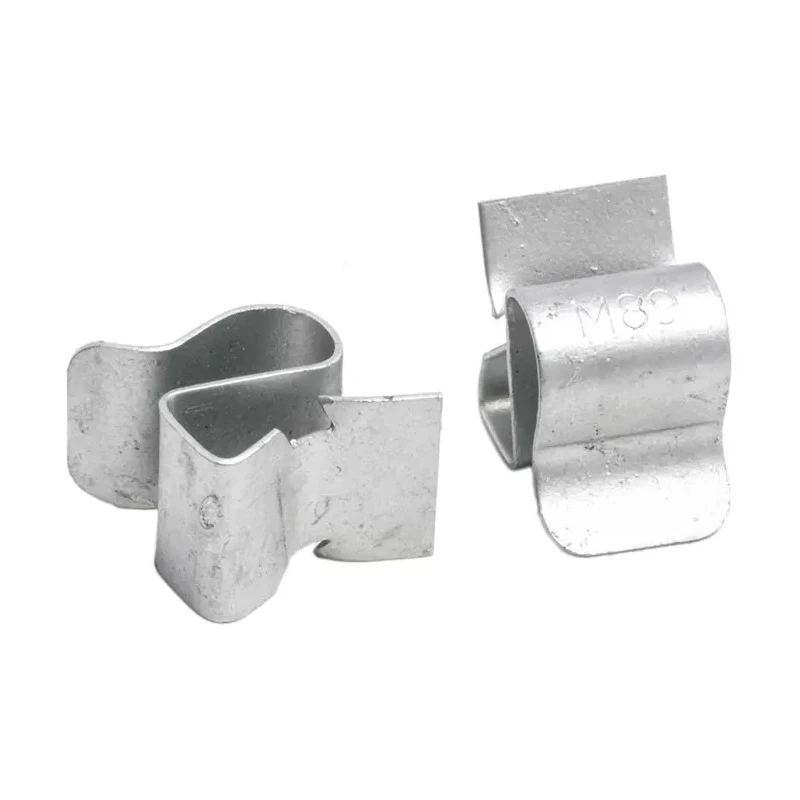 RS PRO Girder Cable Clip Stainless Steel Passivated Zinc Plated for 8-9mm Cable Diameter 4 mm Flange Thickness 277-086
