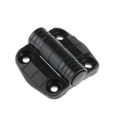 Southco Black Acetal Copolymer Detent Hinge with Fixed Pin, Screw Fixing, 52 mm x 57 mm x 10.4 mm C6-5