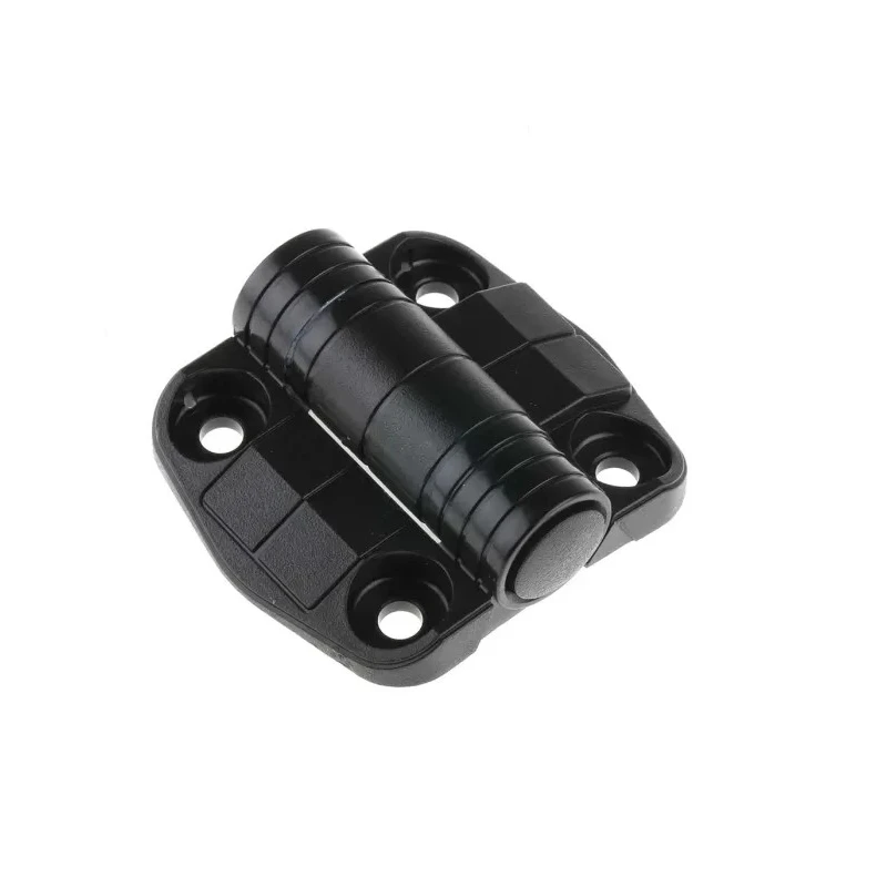 Southco Black Acetal Copolymer Detent Hinge with Fixed Pin, Screw Fixing, 52 mm x 57 mm x 10.4 mm C6-5