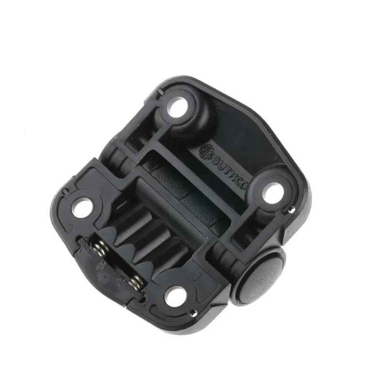 Southco Black Acetal Copolymer Detent Hinge with Fixed Pin, Screw Fixing, 52 mm x 57 mm x 10.4 mm C6-5