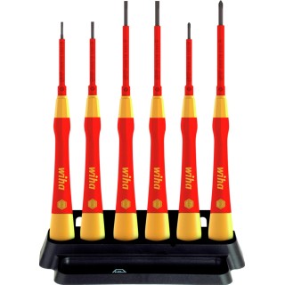 Wiha Precision Screwdriver Set Phillips and Slotted IK10 6-Piece Germany IK10