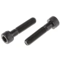 RS PRO Plain Steel Hex Socket Cap Screw, Hex Socket, M10 x 45 mm 275-096