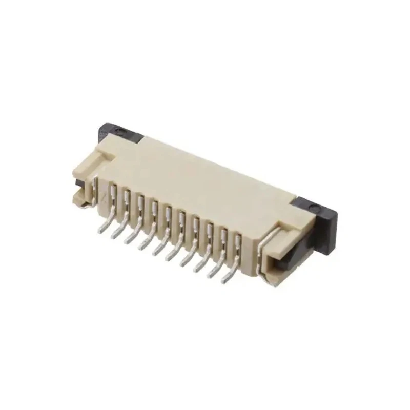 Samtec 1 mm Pitch 10 Way Horizontal Male FPC Connector Surface Mount Solder Termination ZF1-10-02-T-WT-TR