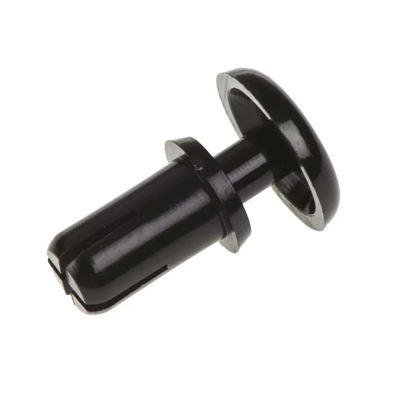 Essentra Nylon Snap Rivet 4 mm, Nylon Body, 9 mm Length, Plain Finish, RoHS Compliant SR4070B