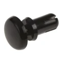 Essentra Nylon Snap Rivet 4 mm, Nylon Body, 9 mm Length, Plain Finish, RoHS Compliant SR4070B