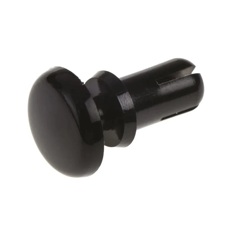 Essentra Nylon Snap Rivet 4 mm, Nylon Body, 9 mm Length, Plain Finish, RoHS Compliant SR4070B