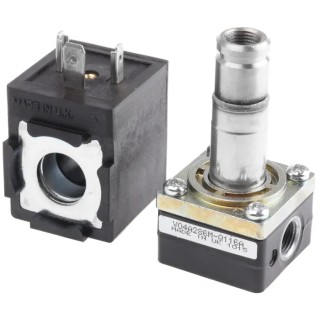 Norgren Pneumatic Solenoid Valve 2/2 Solenoid/Spring G 1/8 Port Zinc Alloy Body 24V DC V04A286M-B623A